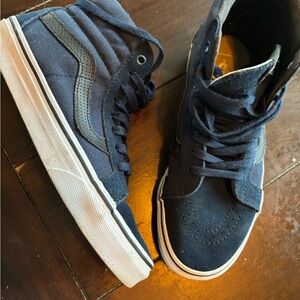 Vans Navy High-Top Sneakers